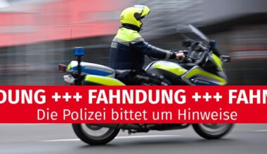 Tatverdächtiger schaut direkt in die Kamera
