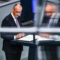 Regierungserklärung im Bundestag
