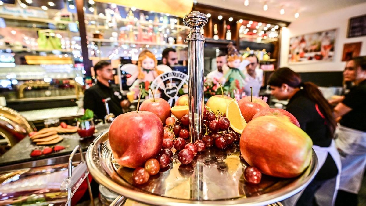 Das Frühstücksbuffet im Gladbecker Café Extrablatt erfreut sich bei den Gästen schon mal großer Beliebtheit.
