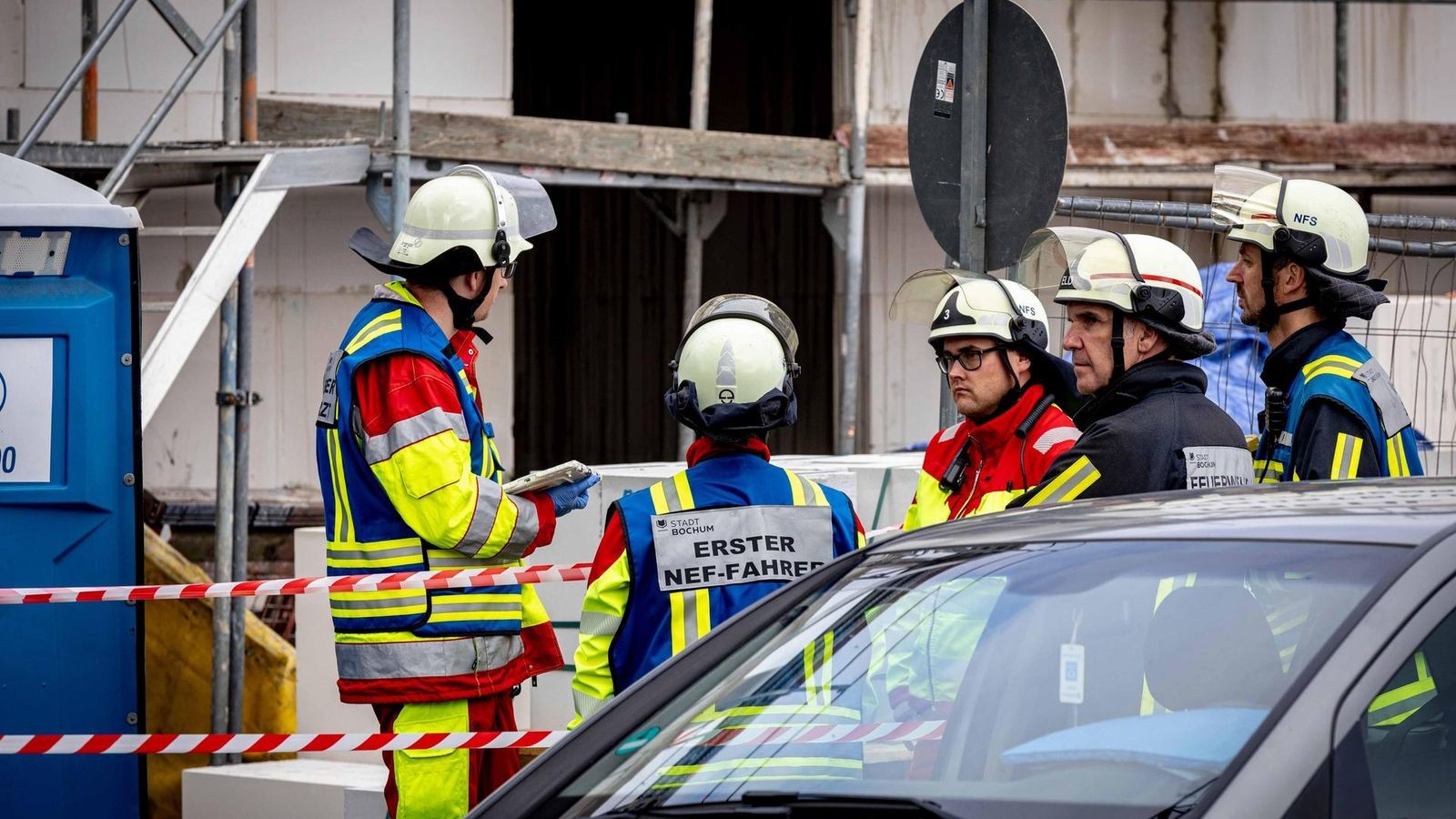 Tragischer Unfall auf Baustelle in Bochum: Arbeiter stirbt