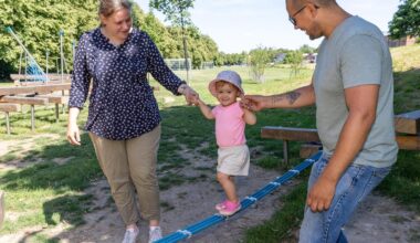 Auf diesem Spielplatz können Eltern mittoben