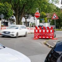 Angeblich Verkehrschaos auf den Nebenstraßen seit der Großbaustelle auf der Buersche Straße in Gladbeck 