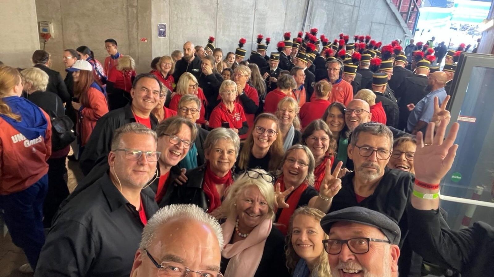 Gelsenkirchener Chor sang bei Eröffnung der Universiade 2025