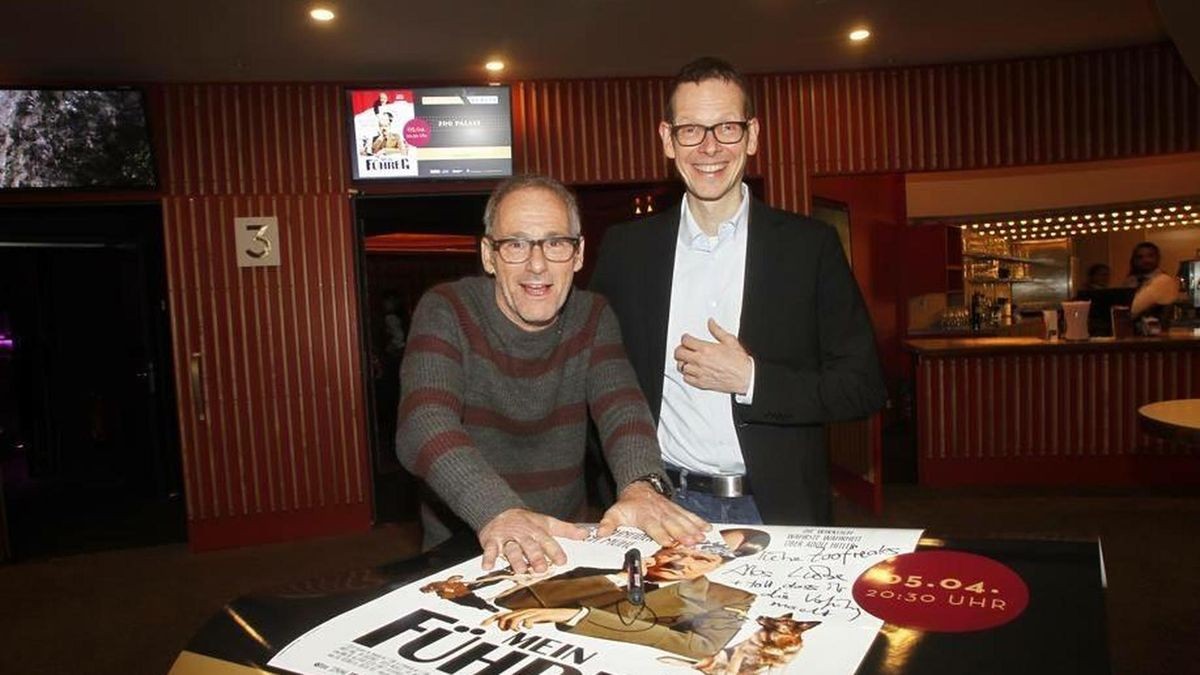 Ein Dauergast in der Filmreihe: Regisseur Dani Levy (.l.) hat schon drei seiner Filme vorgestellt.  