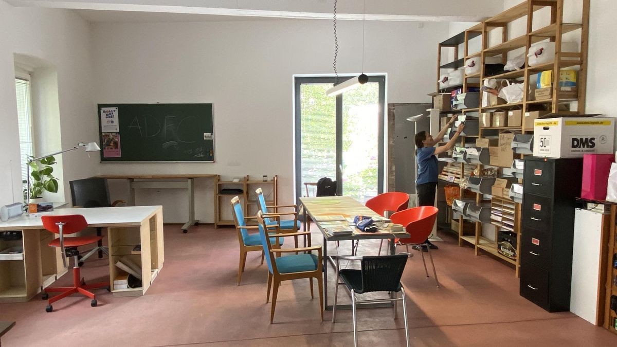 Noch nicht ganz fertig eingerichtet: Am 24. Juli soll die neue Geschäftsstelle des ADFC Gelsenkirchen in Bulmke-Hüllen eröffnet werden.