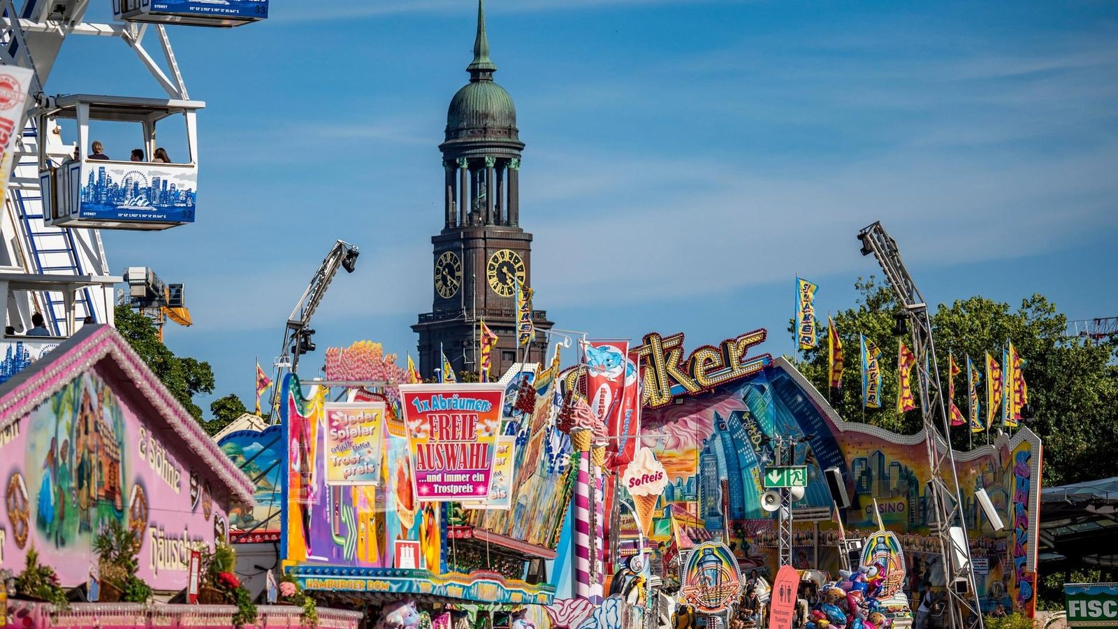 Hamburger Dom 2025: Wie bei Horrorfilm „Saw“ – Sommerdom startet mit neuer Geisterbahn - Hamburger Abendblatt