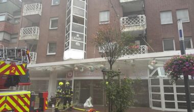 Brand in Wohn- und Geschäftshaus