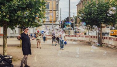Kleine Kulturhappen als Entschädigung für Baustellen-Stress