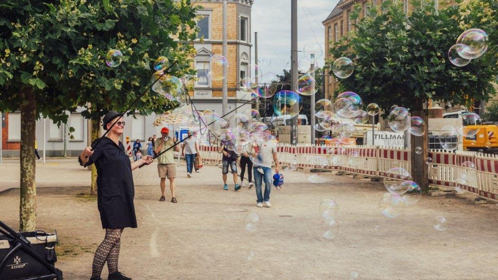 Kleine Kulturhappen als Entschädigung für Baustellen-Stress