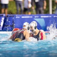Die deutschen Wasserballerinnen haben das Finale um Gold erreicht.