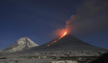 Erdbeben & Tsunami aktuell: Höchster Vulkan Kamtschatkas ausgebrochen