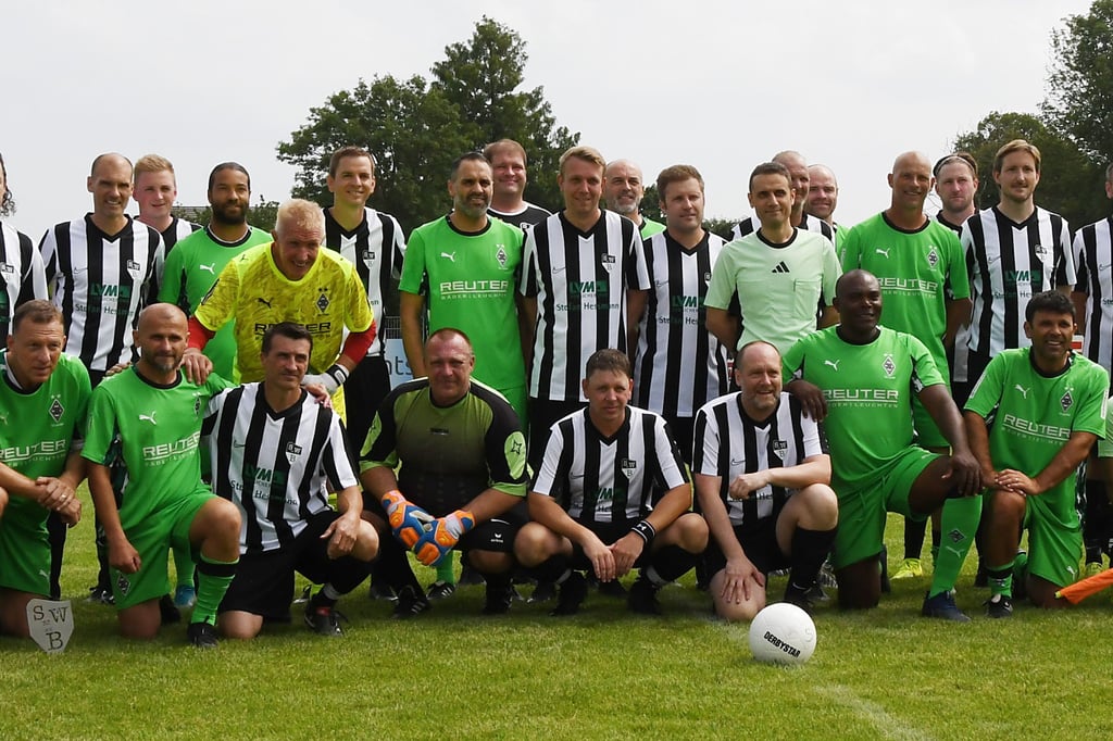 Gladbach-Altstars in Torlaune