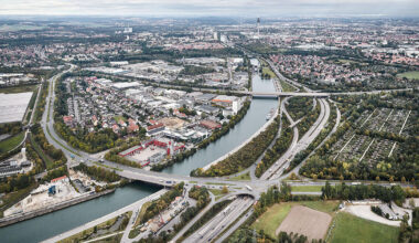 A73-Ausfahrt Nürnberg-Hafen-Ost wegen "Projekt Hafenbrücken" gesperrt