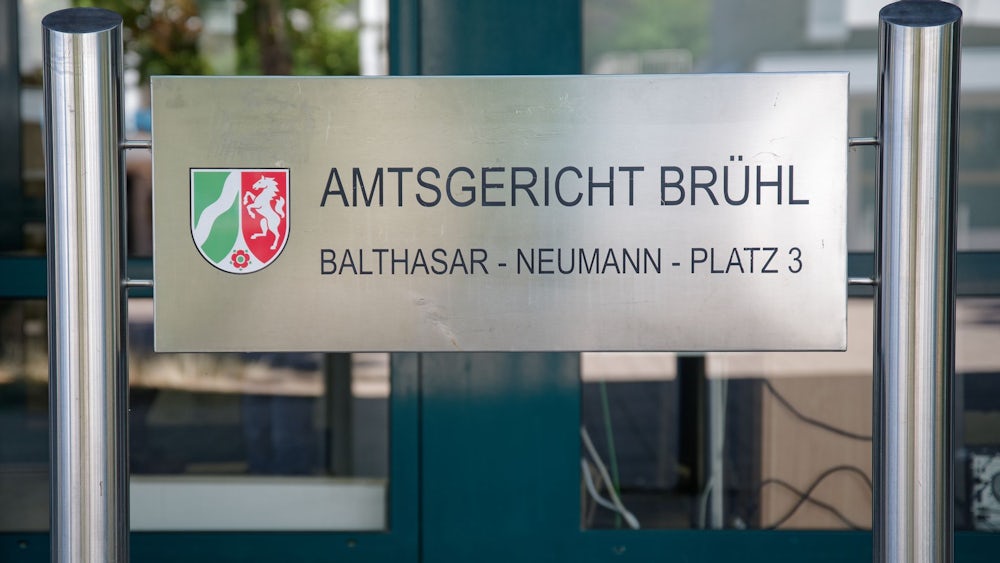 Der Fall wird am Amtsgericht in Brühl verhandelt. (Archivbild)