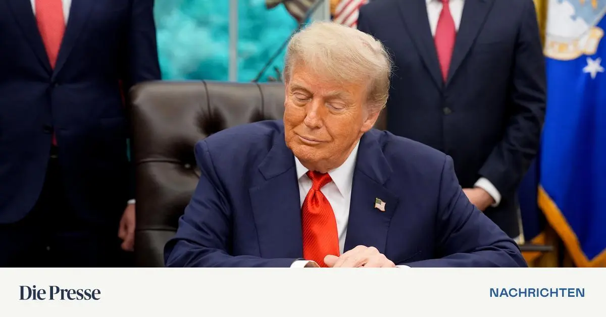 Die EU bleibt handzahm gegenüber Donald Trump – DiePresse.com