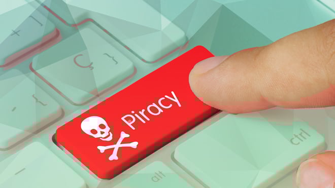 Filesharing, Piraterie, Tastatur, Piracy, Filesharer, Softwarepiraterie, Totenkopf