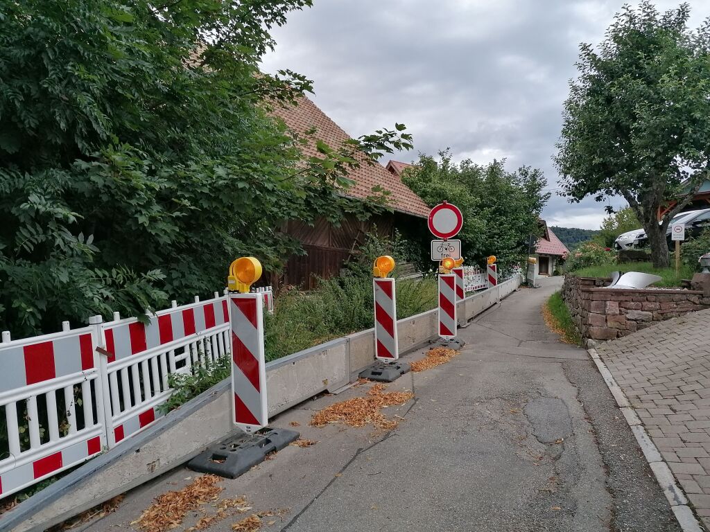 Noch keine Lösung für kaputte Straße im Fuchsbühl in Kürnberg - Schopfheim