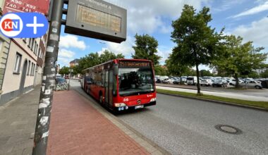Wo Stadtbahn und Busse eine Trasse gemeinsam nutzen