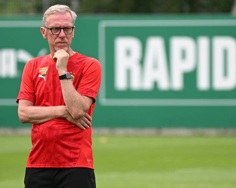 Stöger blickt möglichen englischen Wochen entgegen