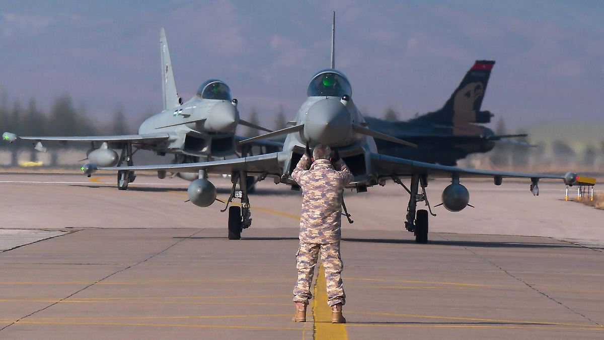 Mit anderen EU-Staaten: Berlin soll Eurofighter-Lieferung an Türkei zugestimmt haben