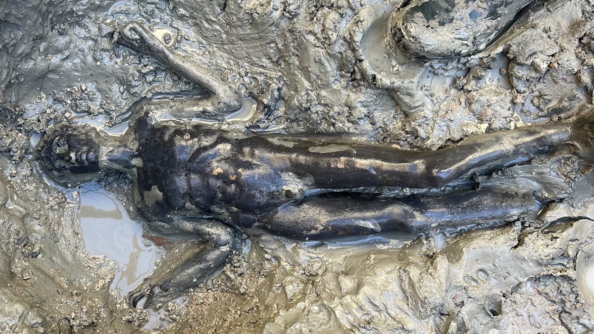 Sensation in Italien: Diese Bronzen lagen 2000 Jahre im Schlamm