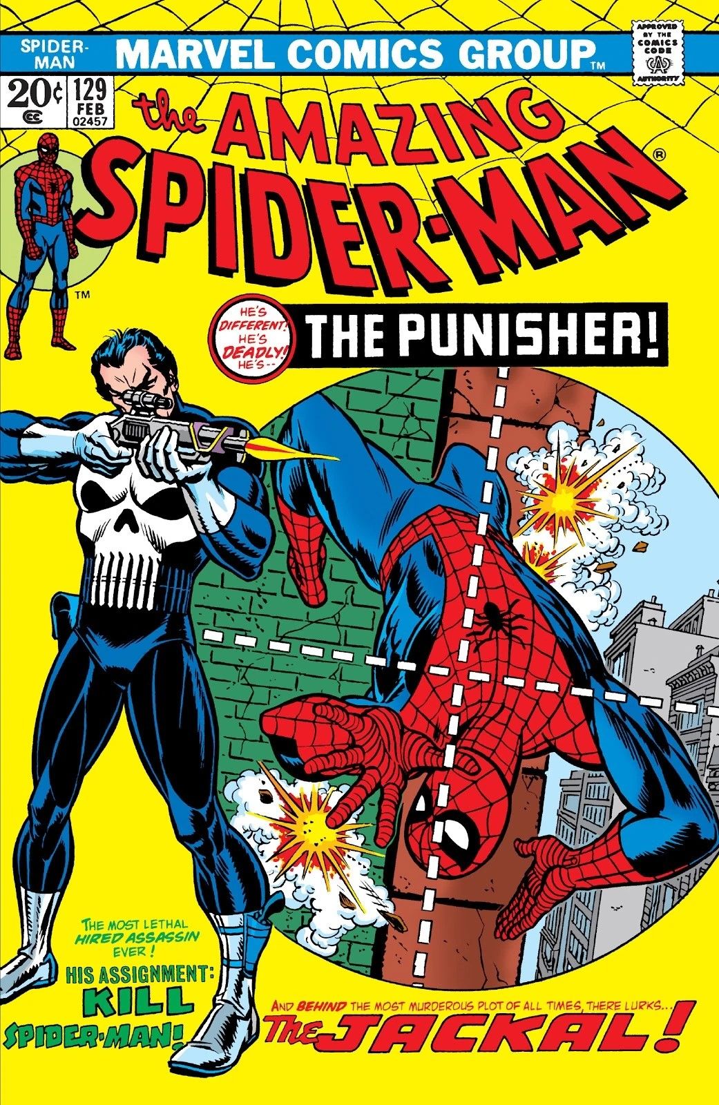 Der Punisher feierte sein Debüt anno 1973 in 