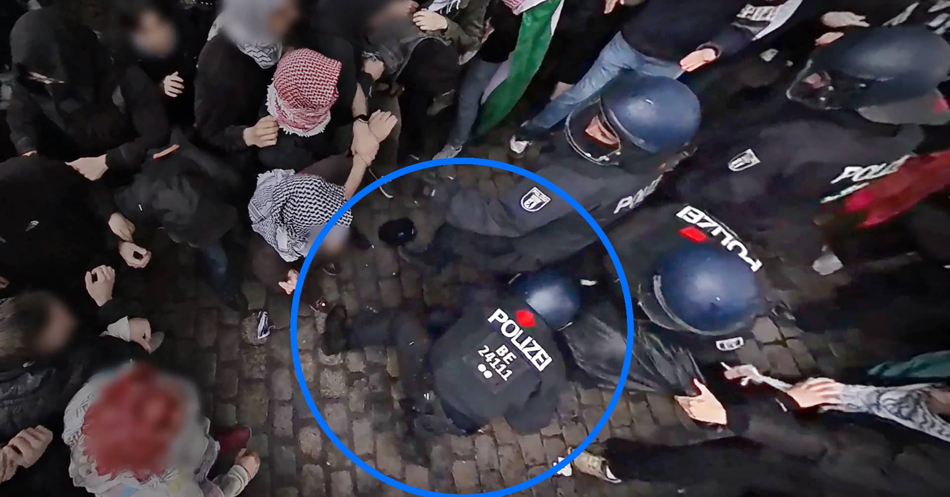 Palästina-Demo in Berlin: Was geschah mit Polizist 24111? Wie kamen die Verletzungen zustande?
