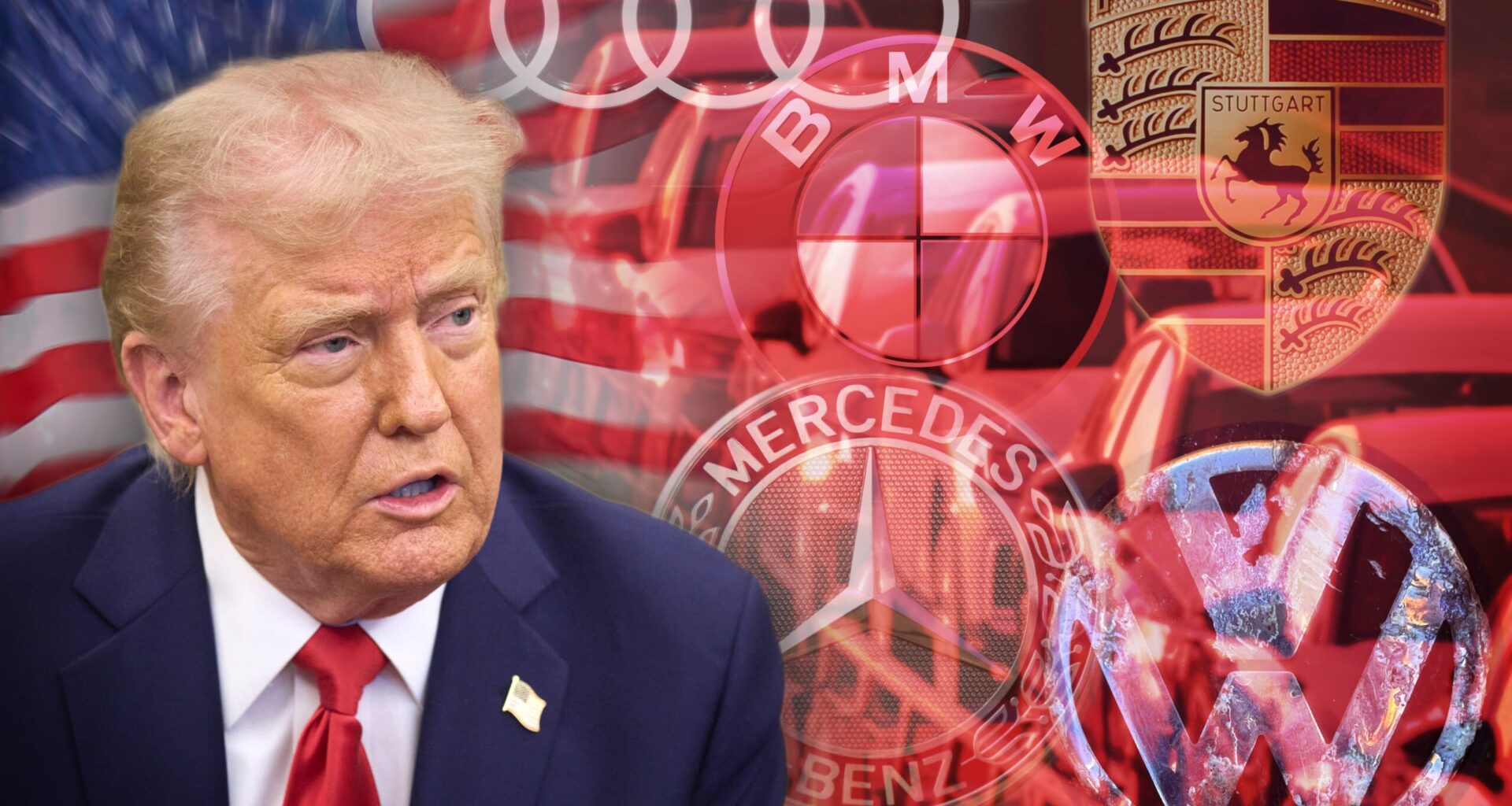 Deutsche Autobauer wie BMW oder Mercedes-Benz fürchten die Strafzölle von US-Präsident Donald Trump (Symbolbild).