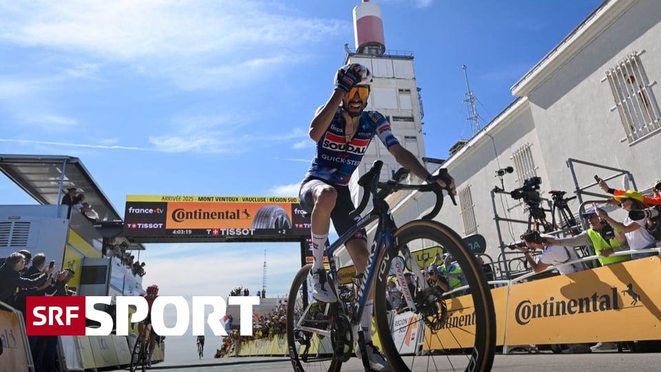 16. Etappe der Tour de France - Paret-Peintre erlöst Frankreich am Mont Ventoux - Sport