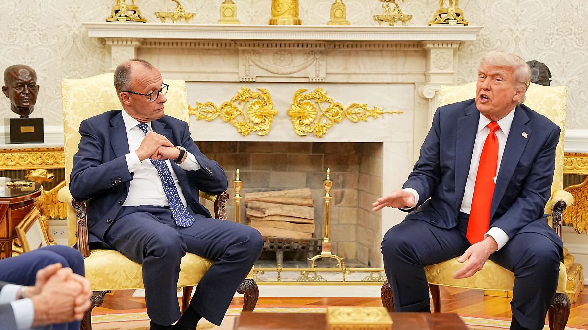 Waffenhilfe für die Ukraine: Bericht: Trump bittet Merz um Patriot-Lieferung an Kiew