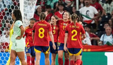Torfiesta bei EM in Bern: Spaniens Fußballerinnen nehmen Portugal auseinander