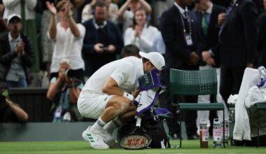 Unglaubliche Verletzungstragödie: Grausames Ende: Dimitrows bitterste Tränen schocken Wimbledon
