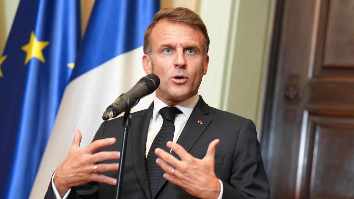 "Es gibt keine Alternative": Macron kündigt Anerkennung von Palästinenserstaat an