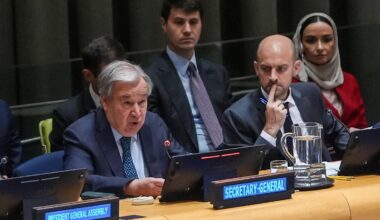 "Am Rande des Zusammenbruchs": Guterres sieht Zweistaatenlösung weiter entfernt als je zuvor