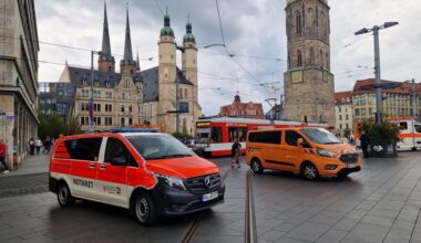 Polizei, Rettungsdienst und Feuerwehr waren im Einsatz.