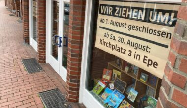 So plant die Bücherstube Epe den Umzug