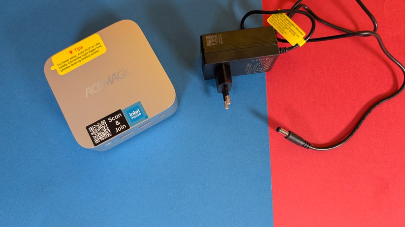 Acemagic V1 – Mini-PC & Netzteil