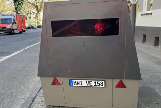 Der Panzerblitzer Potts-Blitz. (Archivbild)
