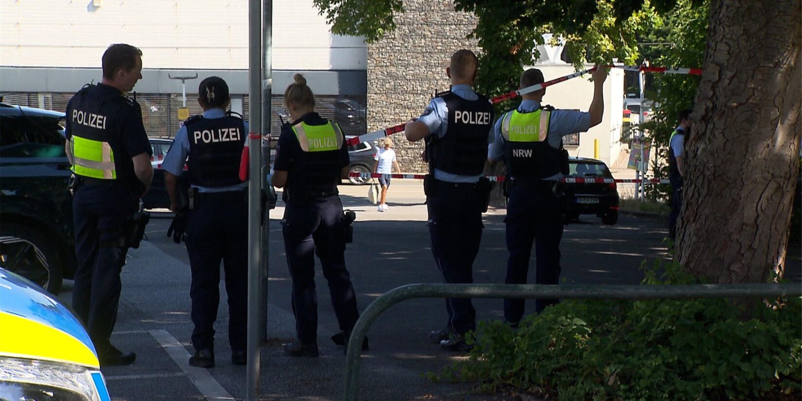 Mann mit Schussverletzung auf Markt gefunden