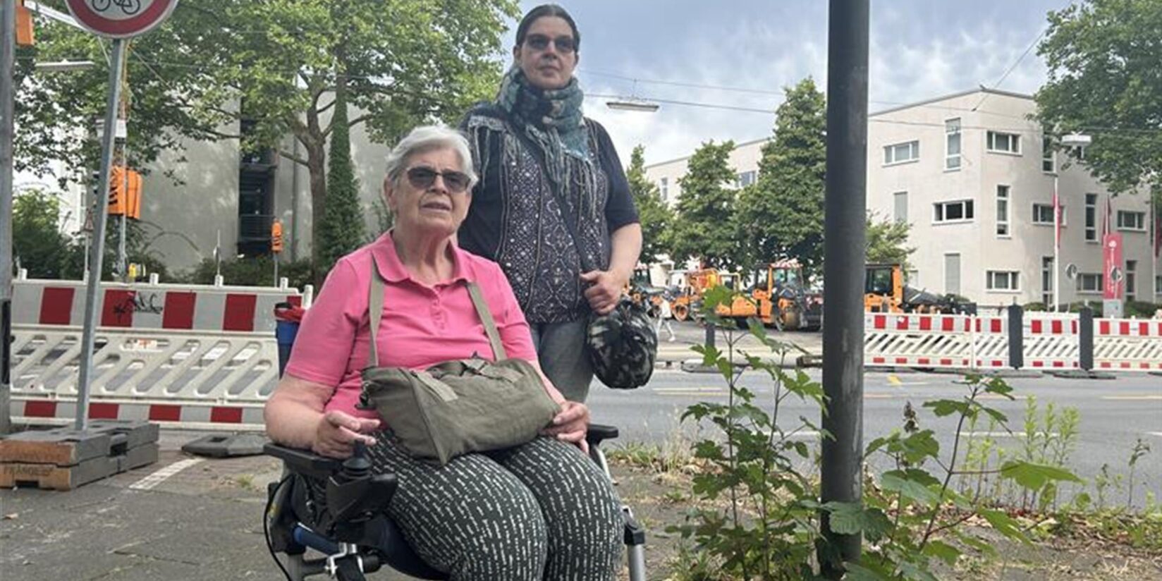 Lucie Schmitz (85) kämpft gegen Barrieren