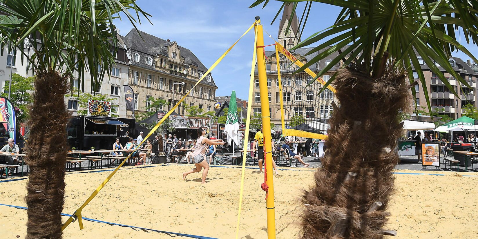 Urlaubsgefühl auf dem Marktplatz: Castrop karibisch lädt ein