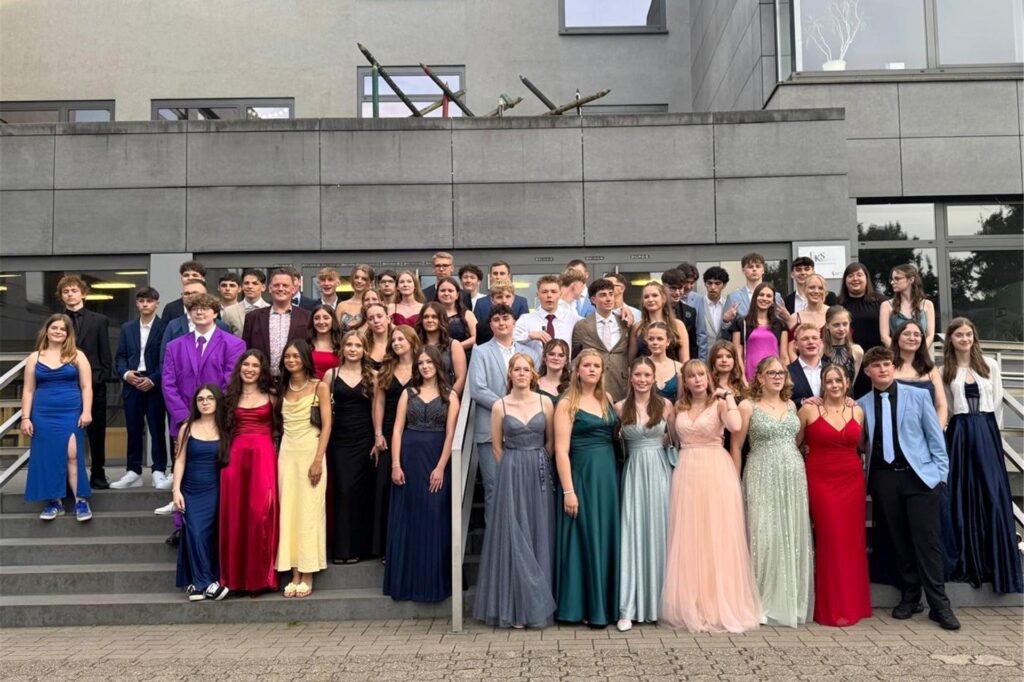 Zehnklässler der Erich-Klausener-Schule Herten.