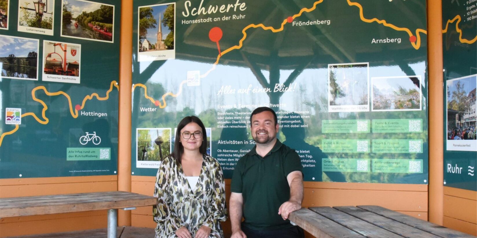 Neue Infotafeln sollen Lust auf Schwerte machen
