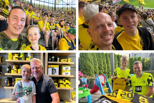 Von 3 bis 16 Jahren: Vier Familien erzählen, wie ihre Kinder zu BVB-Fans geworden sind.