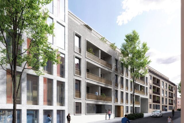 An der Chemnitzer Straße sollen 52 neue Mietwohnungen entstehen.