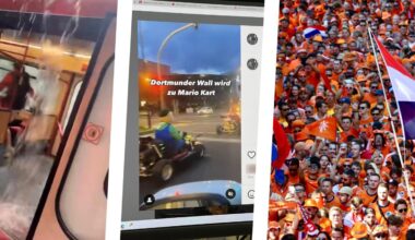 Virale Videos aus Dortmund: Wasserfälle, Mario Kart, WM-Highlights