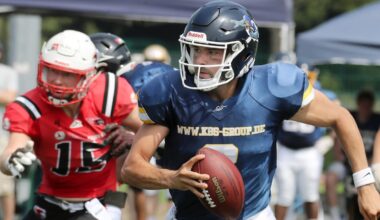 Football-Boom bei den Dortmund Giants ohne Körperkontakt