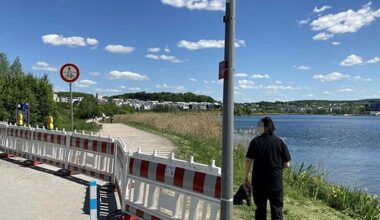 Weg am Phoenix-See in Hörde bleibt länger