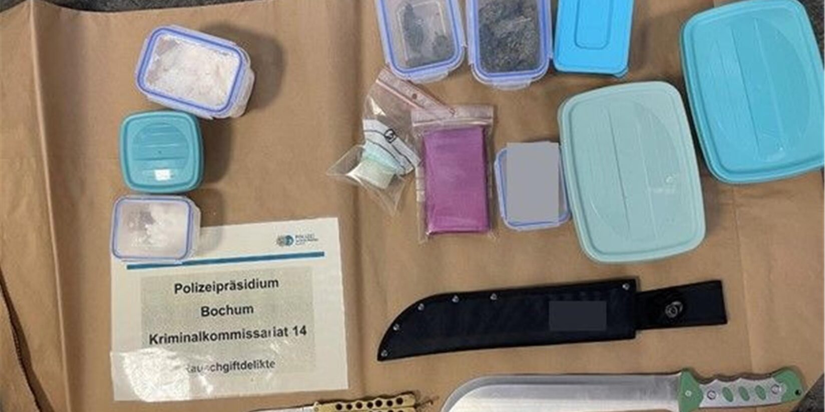 Drogenlabor in Herne: 23-Jähriger vorläufig festgenommen