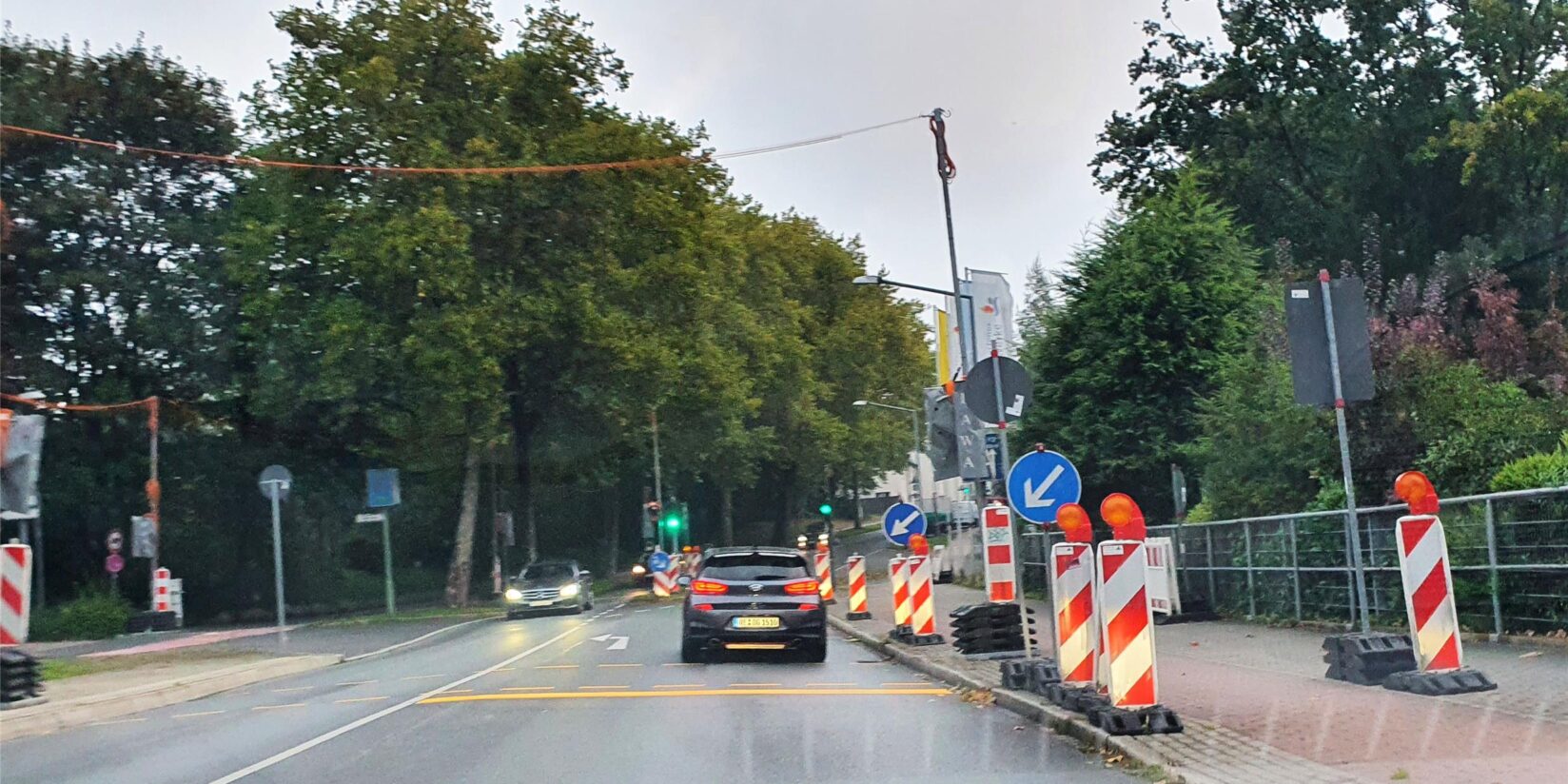 Baustellen in Herten: Notmaßnahmen und Straßensperrung